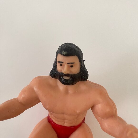 Vintage 1980’s USA vs. Russia USSR Thumb Wrestlers knock off Hulk Hogan figures - Picture 9 of 9